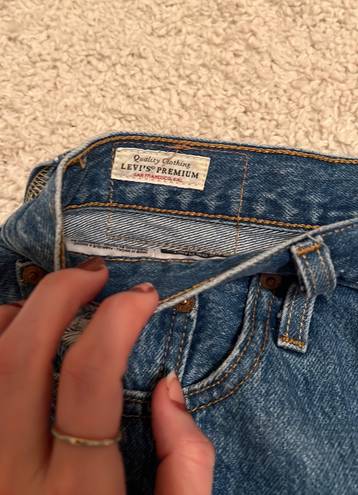 Levi’s Levis High Waist Jean Short