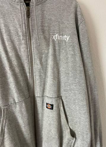 Dickies Grey  Xfinity Zip Up Jacket