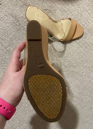 Jessica Simpson Nude Wedges