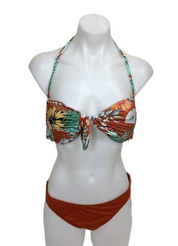 The Bikini Lab  Tropical Oasis Bandeau Bikini Top