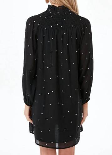 Tuckernuck  NWT Pomander Place black white dress polka dot Taylor long sleeve