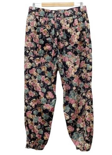 Anthropologie  Pants Anisa Floral Corduroy Relaxed Fit Joggers Women’s Size Large