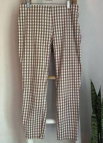 Target A New Day Pull On Gingham Pants - Size 6