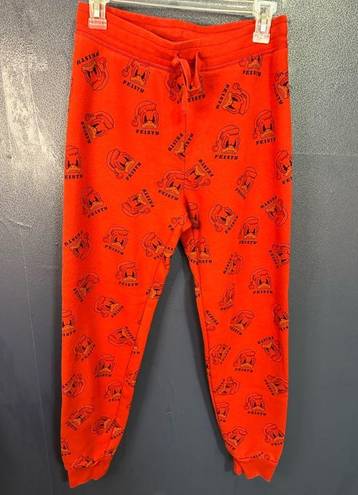 American Eagle x Disney PJs Set Sweats Sz Small Red Donald Duck