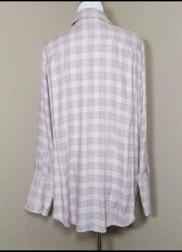 Treasure & Bond  Glen Plaid Tunic Shirt Flannel M