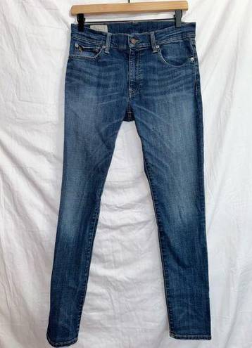 Polo  Ralph Lauren Dark Wash Denim Low Rise Tompkins Skinny Jean size 29