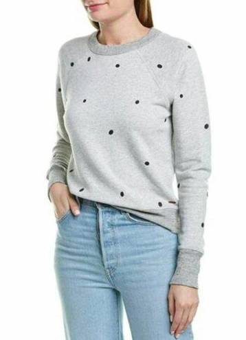 n:philanthropy NEW  Polka Dot Sweatshirt Heather Gray Small