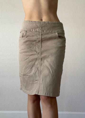 Khaki Cargo Skort Tan Size 6P