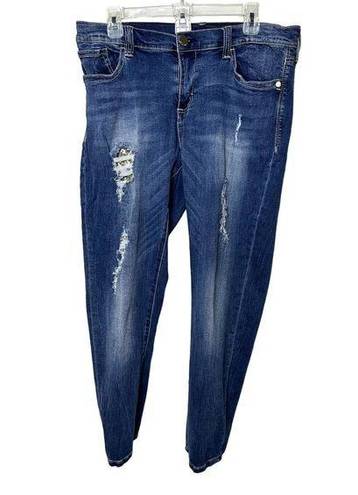 Seven7 Seven Jeans 12 Straight Leg Sequin Details