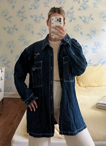 Hazel Boutique Oversized denim Jacket Or Dress