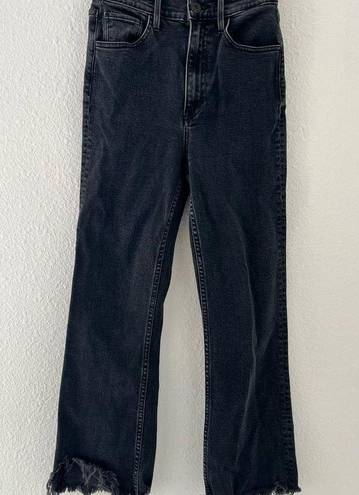 3x1  NYC High Rise Frayed Hem Ankle Length Skinny Jean Sz 26