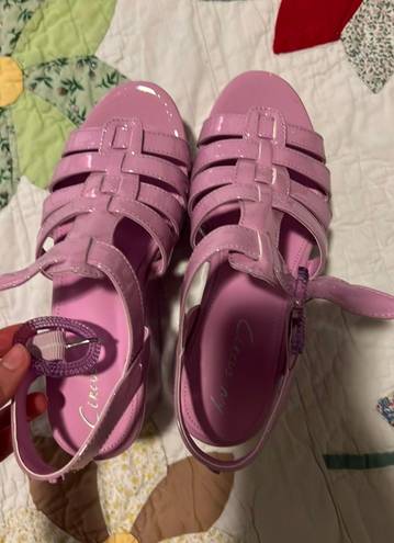 Pink Platforms Size 6.5