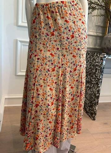 Coldwater Creek  Floral Maxi Skirt