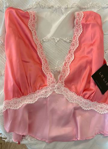 Le lis Pink Lace Top