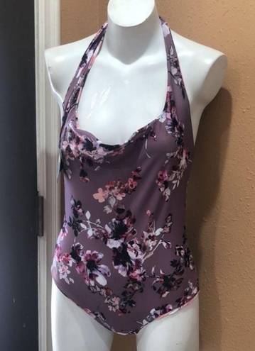 Skatie  NWT floral halter swimsuit