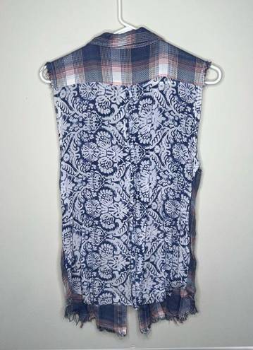 Vintage Havana  sleeveless blouse size medium boho