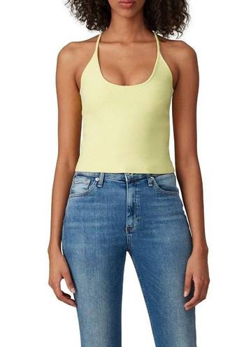 ALC Frank A.L.C. Ava Sleeveless Tank Top in Lemon Large Womens Knit