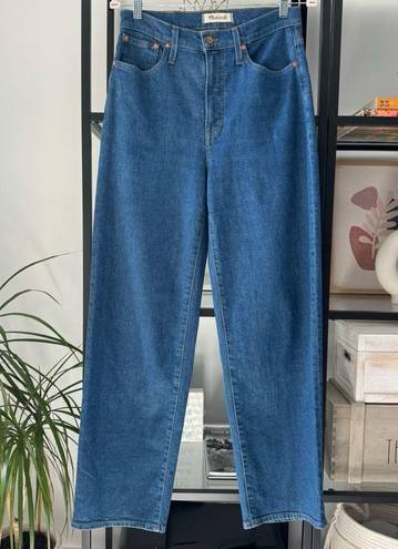 Madewell  The Perfect Vintage Wide-Leg Jeans High Rise Dark Wash Women’s Size 27