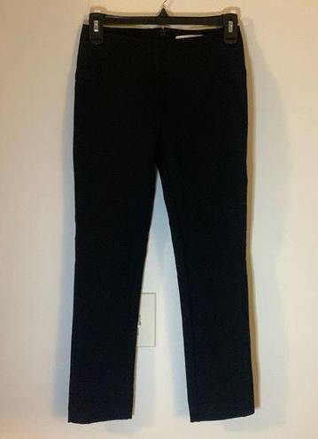 Veronica Beard  Zip Back Scuba Skinny Leg Pull On Pant! Size 0