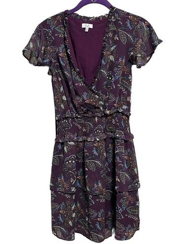 a.n.a Q  Los Angeles Purple Floral Mini Dress, New with Tags