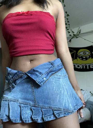 Vanilla Star Jeans Denim Skirt -