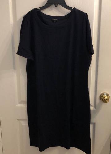 Talbots NWT  Petite Navy Sheath Dress