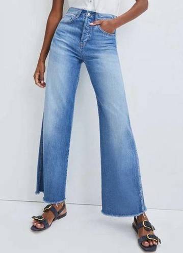 Veronica Beard  Taylor High Rise Wide Leg Jeans in Durango Sz 26