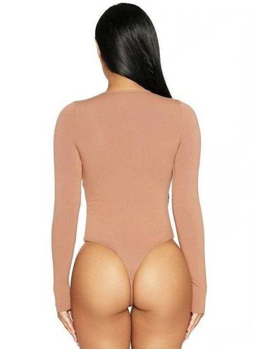 Naked Wardrobe NWT  v-neck bodysuit Size XS