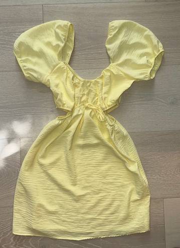 Boutique Yellow Sundress Size M