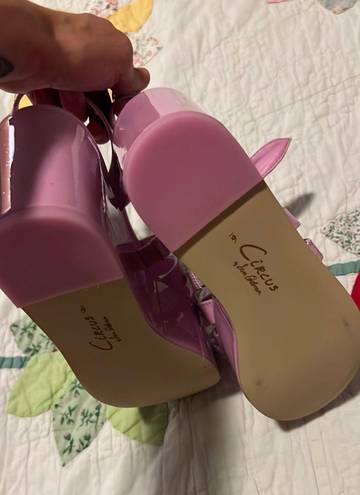 Pink Platforms Size 6.5