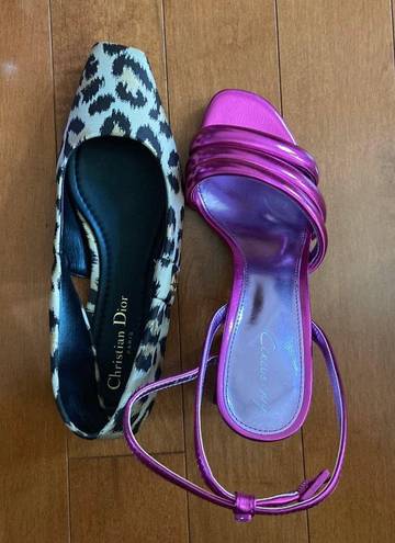 Dior ballerina sling back. Fits 7-7.5