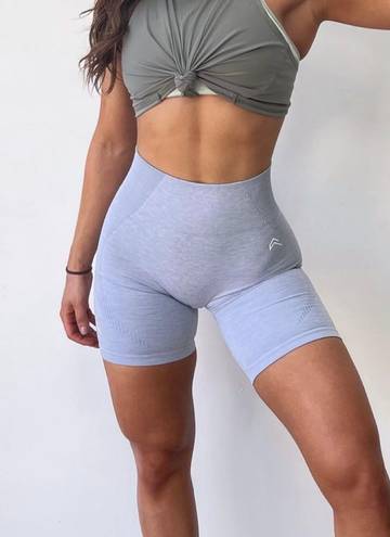 Oner Active Classic Seamless Cycling Shorts in Ice Grey Marl