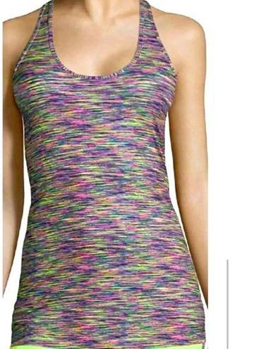 Xersion  Womens Tank Top Shirt colorful 
Size XS Fitted Racer Back Tank