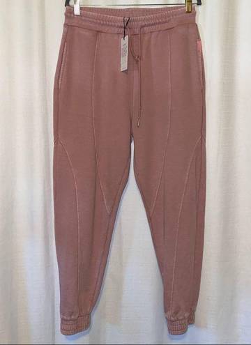 7 For All Mankind “Mauve” Dyed Drawstring Relaxed Jogger Sweatpants Medium 🆕