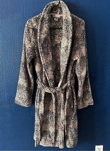 Calvin Klein Women's, Logo Belted Fluffy Soft Robe, Sleepwear, #513-3