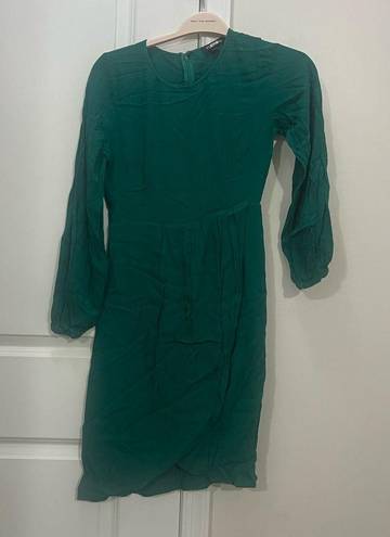 Yumi Kim  Green Crepe Dreamer Dress Size Small $238