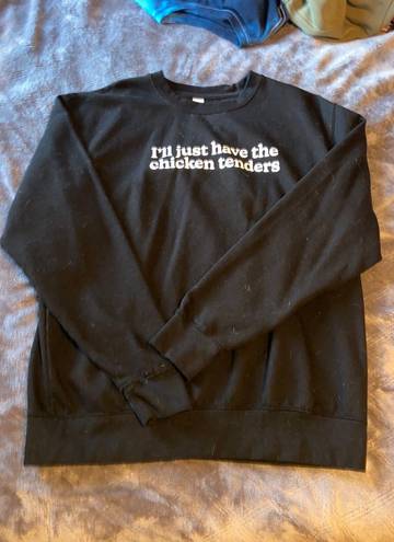 Black Crewneck Size L