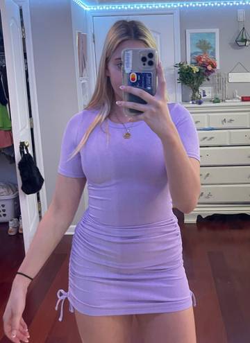 Divided Purple Dress