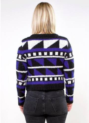 Hunter Bell  Jasmine Cropped Wool Blend Sweater