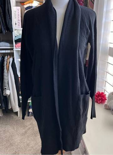 Northern Reflections  Black Cardigan Small NWT