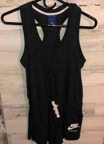 Nike vintage romper  gray and white tank top romper XS  everyday wear