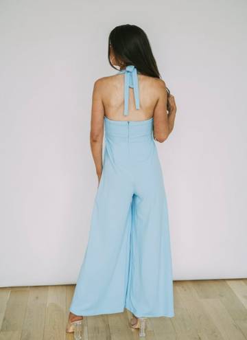 Here Comes the Sun Halter Neck Jumpsuit