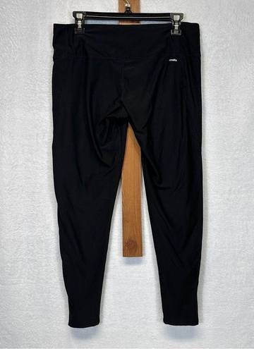 Adidas  Climalite Black Mid Rise Cropped Leggings Size L