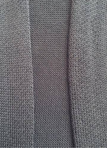 The Loft  Outlet Cardigan Sweater Gray Purple Long Sleeve Open Front Size XXL NEW