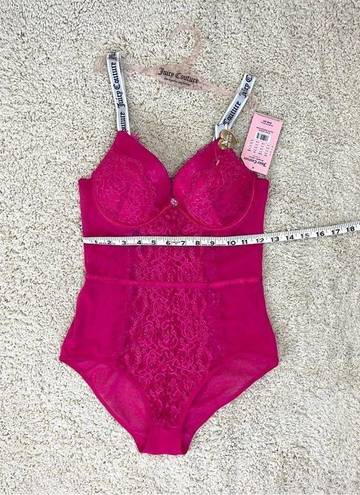 Juicy Couture COPY -  push-up lace&mesh Bodysuit