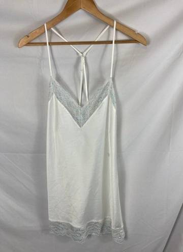 In Bloom  BY JONQUIL Lace & Satin Chemise size large