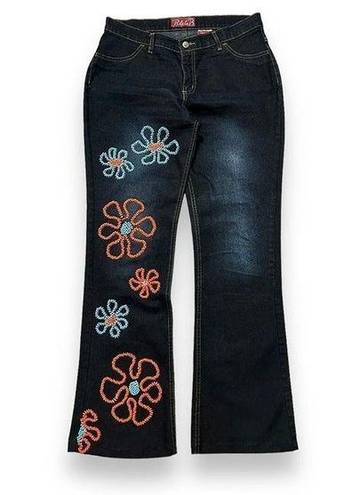 Daisy Rdelab Retro  Flower Jeans‎ Women's 6