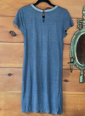 Eliane Rose  Gray Crew Neck Comfort Short Sleeve Pullover Midi Dress Size XS/S