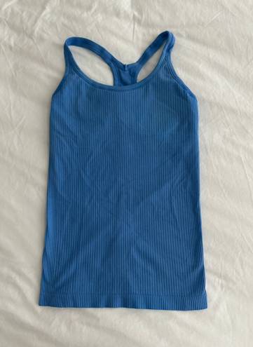 Lululemon Blue Ebb To Street Tank