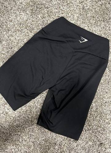 Gymshark black biker shorts